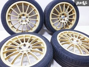 ◆希少!! OZ Racing OZレーシング スーパーツーリズモ 17インチ 7J +48 5穴 PCD100 215/45R17 4本 タイヤ付 レガシィ インプレッサ 86 BRZ