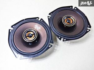 保証付 動作OK KENWOOD ケンウッド スピーカー 17cm 左右 KFC-RS174 160W 即納 棚C7