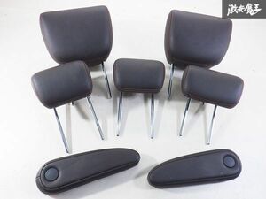  original DBA-PNE52 Elgrand 350 Highway Star premium head rest armrest set seat immediate payment shelves 2F3