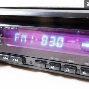 音出しOK♪ 保証付♪ KENWOOD ケンウッド CD デッキ プレイヤー E242 CD再生 1DIN 50W×4 カーオーディオ 棚E6の画像2