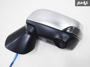 【美品】 動作確認済！ スバル純正 VMG レヴォーグ ウィンカー カメラ付き ドアミラー サイドミラー 左 左側 助手席 シルバー 棚2J6