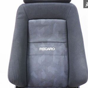 RECARO レカロ LX C26 セレナにて使用 セミバケ シート セミバケットシート 両側三角形ダイヤル式の画像3