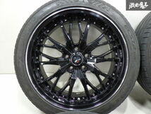 HOT STUFF ホットスタッフ Precious プレシャス HM-3 19インチ 8J +42 5穴 PCD114.3 ホイール KUMHO ECSTA PS71 225/45ZR19 96Y タイヤ_画像5