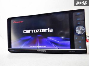 保証付 carrozzeria カロッツェリア AVIC-ZH0077W HDDナビ 地図データ 2014年 Bluetooth CD DVD HDMI フルセグ カーナビ 棚D3