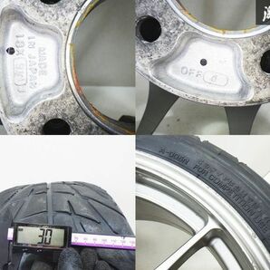 Weds ウェッズ WedsSport ウェッズスポーツ TC105N 18インチ 9.5J +-0 5穴 PCD114.3 ホイール アドバン 250/660R18 Sタイヤ GT-R JZX100の画像8