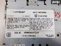 carrozzeria カロッツェリア HDDナビ AVIC-HRZ009G DVD CD カーナビ 棚C10_画像7