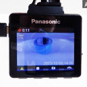 保証付 動作OK♪ Panasonic パナソニック ドライブレコーダー CA-XDR71GD ドラレコ 電源付 即納 棚M2Dの画像2