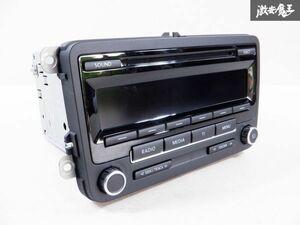 VW フィルクスワーゲン 純正 CD デッキ プレーヤー ラジオ カーオーディオ 1KO 035 183 棚C8