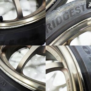 RAYS レイズ VOLKRACING ボルクレーシング VR CE28N 鍛造 モノブロック 17インチ 7.5J +43 4穴 PCD114.3 ホイール 205/40R17 84W タイヤの画像6