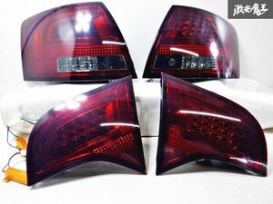 点灯OK★RELIABLE リライアブル Audi アウディ A4 アバント ’05～’08y LED スモーク テールランプ テールライト 4点 RSD-200209B1-L 棚E8