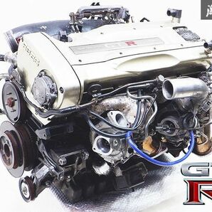 希少 BNR34 スカイライン GT-R VスペックII Nur RB26DETT エンジン TOMEI NISMO ニスモ 2.8L N1 ブロック HKS GT-SS タービン BNR32 BCNR33の画像1