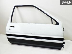 トヨタ純正 AE86 スプリンターレビン カローラレビン フロント ドア 右 運転席 ブラック ホワイト 頭文字D イニシャルD ハチロク