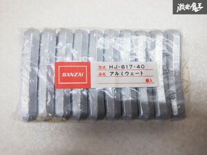 未使用 在庫有 BANZAI バンザイ アルミ ウェート 40グラム 1個 HJ-617-40 即納 棚D9J