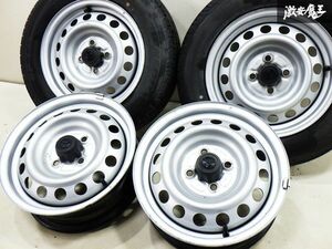 トヨタ純正 プロボックス 14インチ 5J 4穴 PCD100 ホイール DUNLOP ダンロップ SP 175L 155/80R14 88/86N LT タイヤ