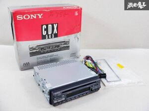 未使用 在庫有 SONY ソニー CD プレーヤー デッキ CDX-545 1DIN カーオーディオ 即納 棚E10