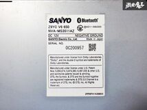 保証付 マツダ純正 SANYO サンヨー SSDナビ NVA-MS3511 AZ Z9YC V6 650 地図データ 2011年 地デジ CD DVD AM FM Bluetooth カーナビ 棚C4_画像7