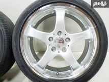 Carlsson カールソン 1/5 18インチ 7.5J +48 5穴 PCD114.3 ホイール ブリジストン REGNO GR-XII 225/40R18 88W タイヤ_画像2