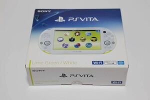 PlayStation Vita （PCH-2000シリーズ） Wi-Fiモデル ライムグリーン/ホワイト PCH-2000ZA13