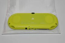 ショーケース内展示品 SONY PS VITA PCH-2000 ZA13 ライムグリーン (ソニー ビータ) 格安提供_画像3