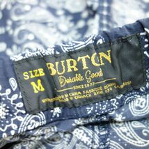 極美品 BURTON バートン ペイズリー 総柄 Clingman Short クライミングショーツ ハーフパンツ メンズ M アウトドア_画像7