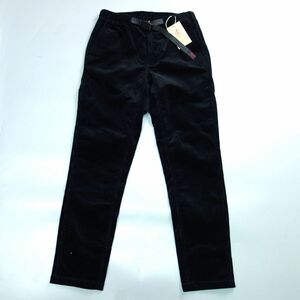  unused tag attaching Gramicci GRAMICCI GLP-21F048 corduroy tapered climbing pants black lady's M