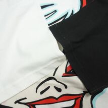 USA製 90s ディズニー Disney ヴィランズ クルエラ 101匹わんちゃん 半袖Tシャツ メンズ S/M ヴィンテージ アメリカ古着_画像3