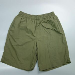 美品 SO ORIGINAL nakameguro ナイロン 撥水 ショーツ NYLON SHORTS ハーフパンツ カーキ メンズ L