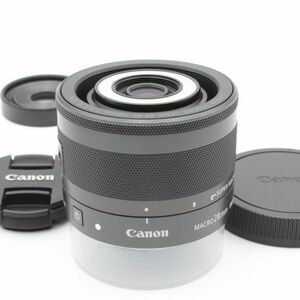 【極美品】 Canon キヤノン EF-M 28mm f3.5 MACRO IS STM CANON キャノン 34004