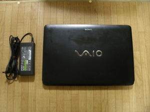 ★SONY ノートパソコン VAIO,SVF153B1GN Win11Pro / Core i3 メモリ4GB / HDD320GB / 通電BIOS起動可 / ジャンク品