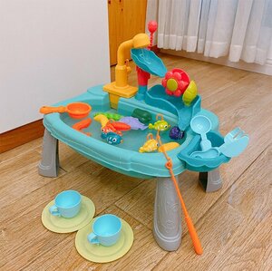  fish fishing game toy fish .. playing in water bath sand playing intellectual training toy bath toy present happy goods child birthday present summer vacation 