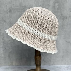 バケットハット ハット 帽子 メッシュ編み 漁師帽 春夏 フリーサイズ おしゃれ かわいい カジュアル シンプル