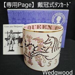 【専用】 箱入り Wedgwood 1953年製造 エリザベス女王 戴冠式記念 タンカード リチャード・ガイアット