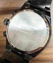 ジャンク 【ジャンク】 SEIKO セイコー PROSPEX プロスペックス V195-0AE0 ソーラー ブラック アナログ 腕時計_画像6