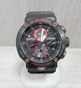 【G-SHOCK】CASIO カシオ／グラビティマスター/ GWR-B1000X-1AJR／ブラック×レッド/電波ソーラー/腕時計