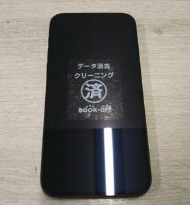 ジャンク Apple iPhone 12 MGJ03J/A 256GB 初期化済 Softbank 「〇」SIMロック有 バッテリー劣化(86%) OS16.6 本体のみ