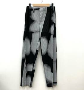 HOMME PLISSE ISSEY MIYAKE オム プリッセ イッセイミヤケ LANTERN Trousers ランタン プリーツ トラウザーズ パンツ HP23JF173 サイズ1