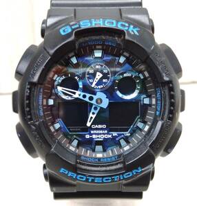 ジャンク CASIO カシオ G-SHOCK GA-100CB カモフラージュ柄 迷彩 クォーツ 腕時計