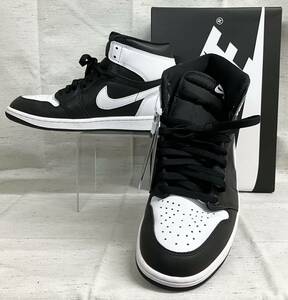 NIKE AIR JORDAN 1 RETRO HIGH OG DZ5485-010 ナイキ エア ジョーダン レトロ スニーカー 28.5cm ブラック × ホワイト