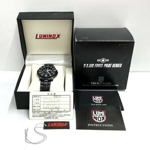 LUMINOX ルミノックス クォーツ 腕時計 F-117 箱有りの画像10