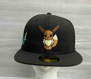 NEW ERA × POKEMON 59FIFTY POKEMON EEVEE BLK 14124365 キャップ 58.7cm イーブイ タグ付