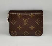 LOUIS VUITTON N80149 ジッピーコインパース モノグラム・エキゾチック 二つ折り財布 ユニセックス ブラウン ルイ・ヴィトン_画像1