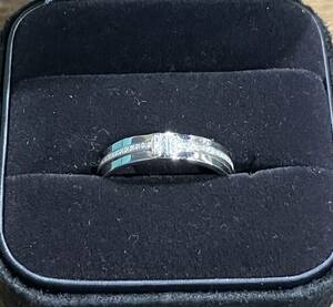 Tiffany＆Co ／Two nrw ring／＃16 ／Au750／ティファニー&コー