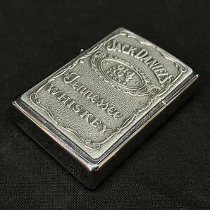 ZIPPO ジッポー JACK DANIEL’S ジャックダニエル Tennessee テネシー ウイスキー Old No7 2004年製 煙草 タバコ 喫煙の画像3