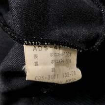 80s adidas Track Jacket トラックジャケット デサント製 ブラック×オレンジ ads-4f アディダス_画像5