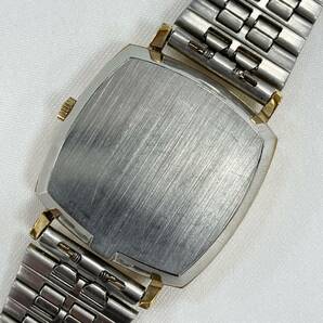 ジャンク OMEGA オメガ Geneve ジュネーブ 自動巻き 3針 デイト スクエア 稼働品 腕時計の画像2