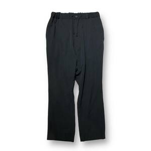 19SS YOHJI YAMAMOTO POUR HOMME Ball Fastener Pants サイズ3 ブラック 店舗受取可