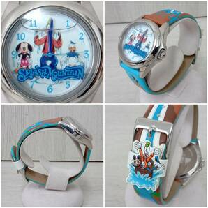 Disney ディズニー 東京ディズニーランド 開園20周年記念 腕時計2本セット スプラッシュマウンテン クォーツの画像6
