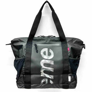 Supreme Zip Tote 21SS 'Black' シュプリーム ジップ トート 21SS 'ブラック' ストリート ※ビニール部にくもり有り