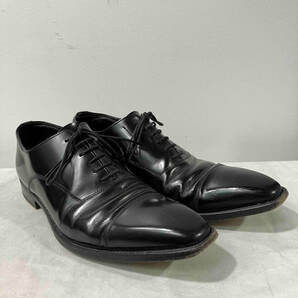 BURBERRY BLACK LABEL ドレスシューズ 内羽根 革靴 27cm ブラック 店舗受取可の画像1