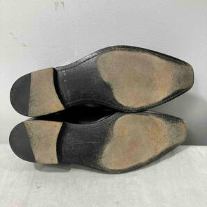 BURBERRY BLACK LABEL ドレスシューズ 内羽根 革靴 27cm ブラック 店舗受取可の画像5